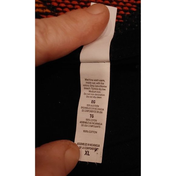 Handmade Upcycled Black Mini Dress with Butterfly and Lace. Some Stretch. L/XL - Picture 7 of 16